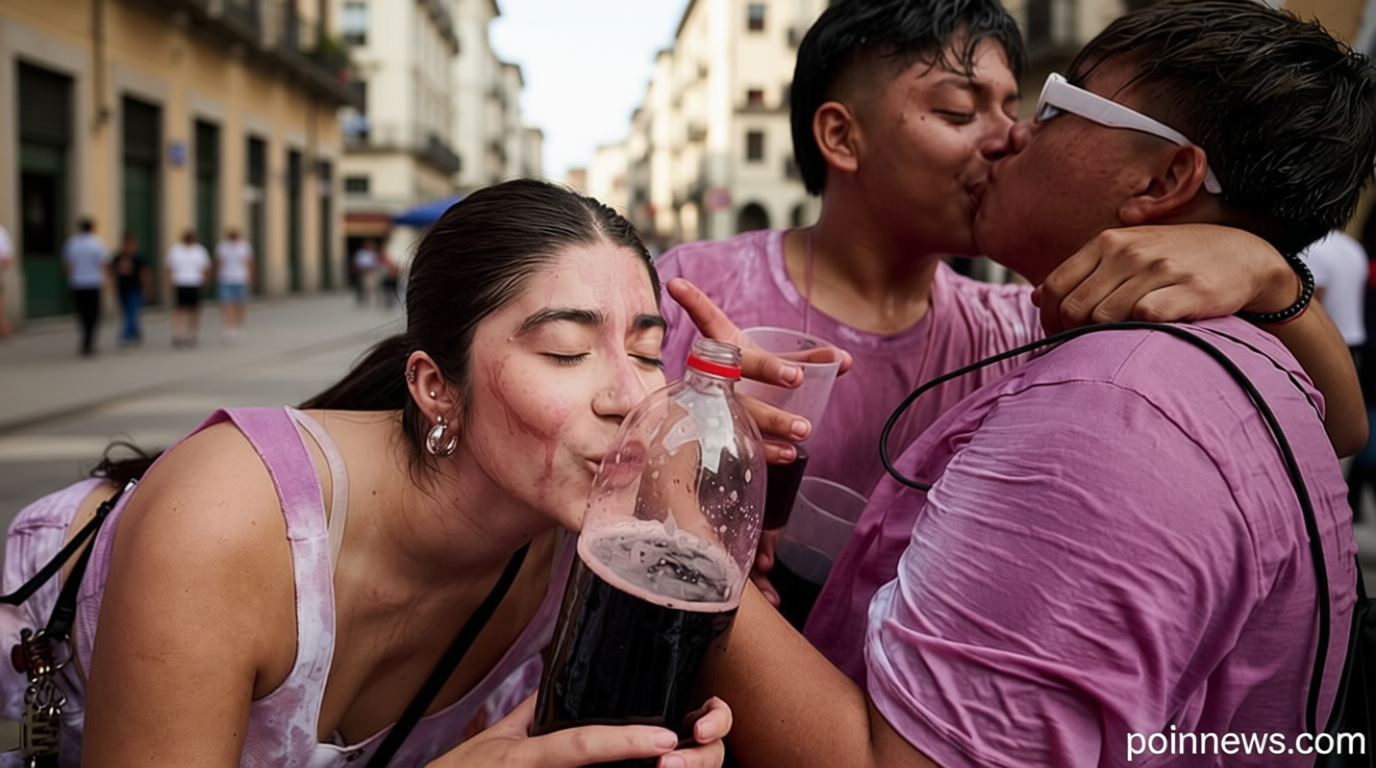Video. Thousands soaked in wine at Spain’s iconic festival