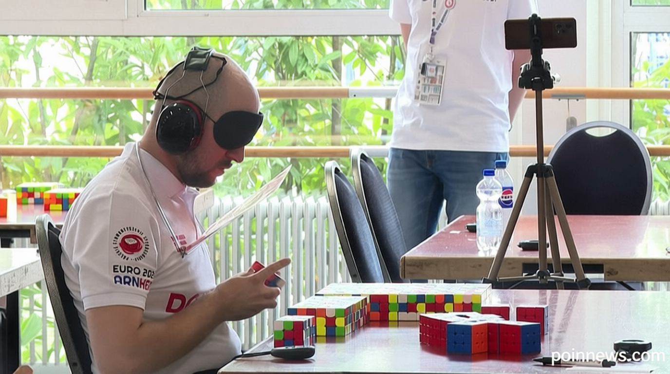 Video. Rubik’s Cube stars shine at European speedcubing event in the Netherlands