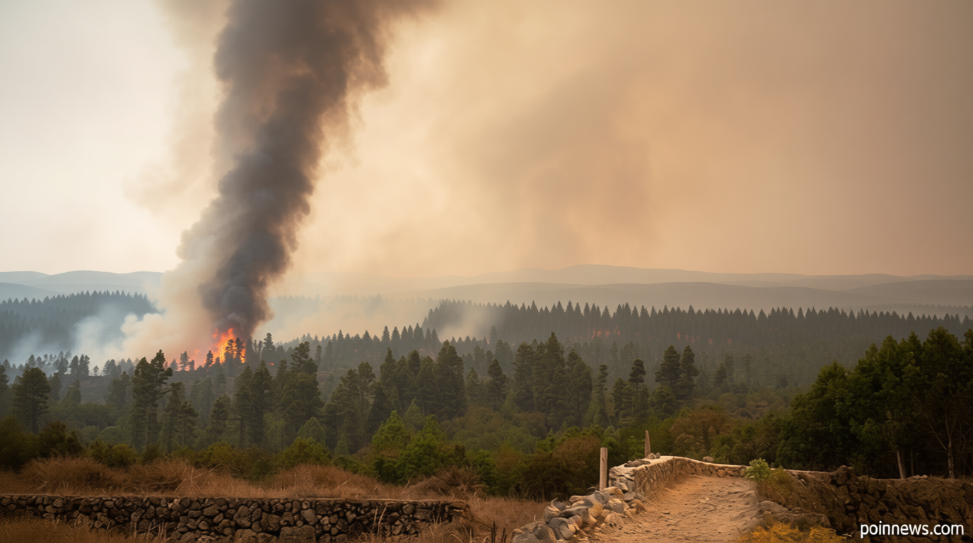Forest fire figures in Spain in 2026