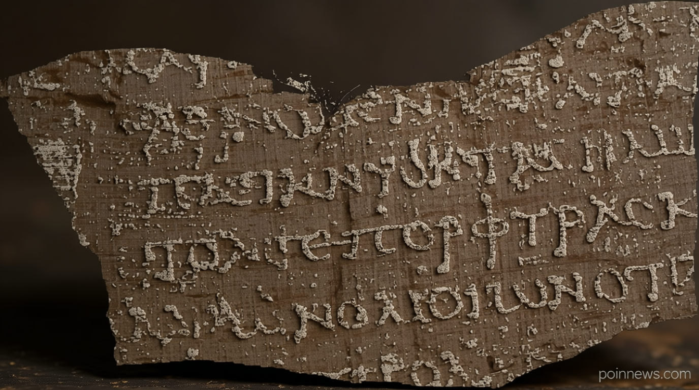 AI helps scientists decipher papyrus scroll burnt in Vesuvius eruption