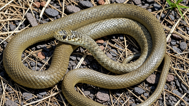Invasive snakes at German landfill: hunt for green whip snake
