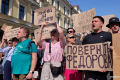 Video. Kyiv protesters rally after Zelenskyy sacks defence minister Fedorov
