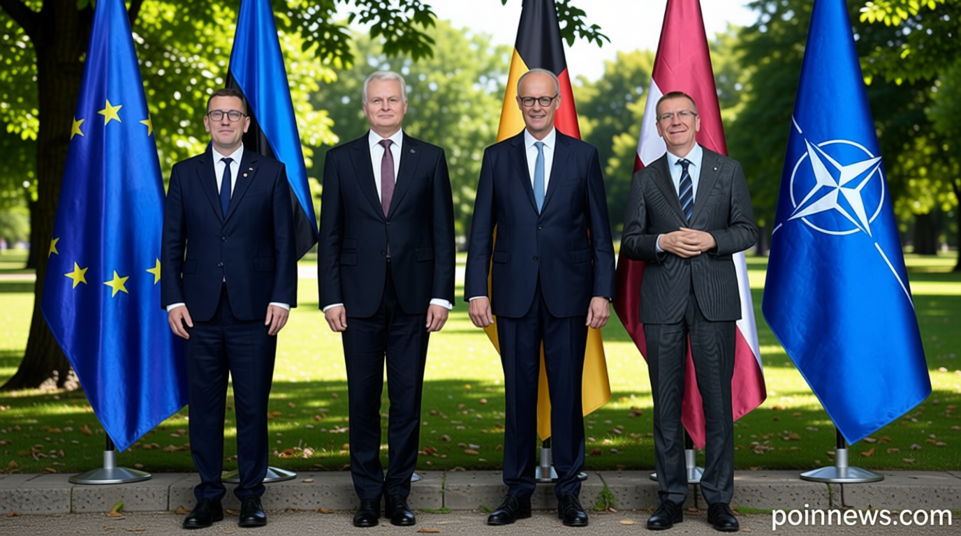 ‘Security of the Baltics is our security’: Merz meets Baltic leaders before NATO summit
