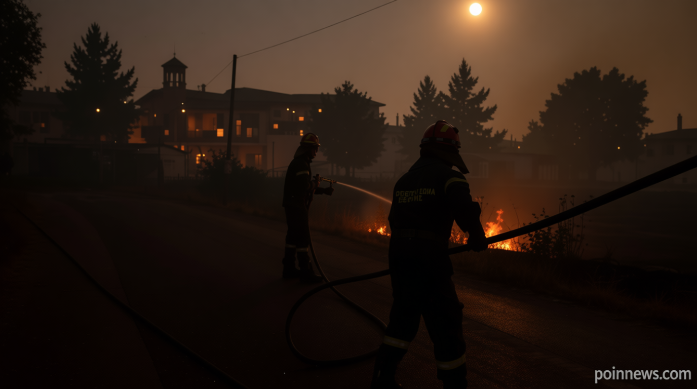 Three firefighters die battling wildfires in Greece