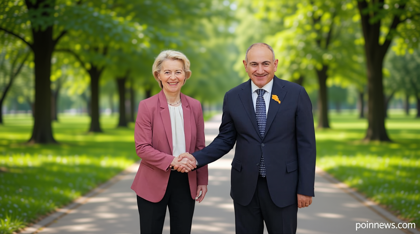Von der Leyen unveils major EU support initiatives in strategic trip to Armenia