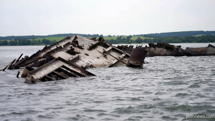 Low water levels: EU clears old Nazi warships from the Danube