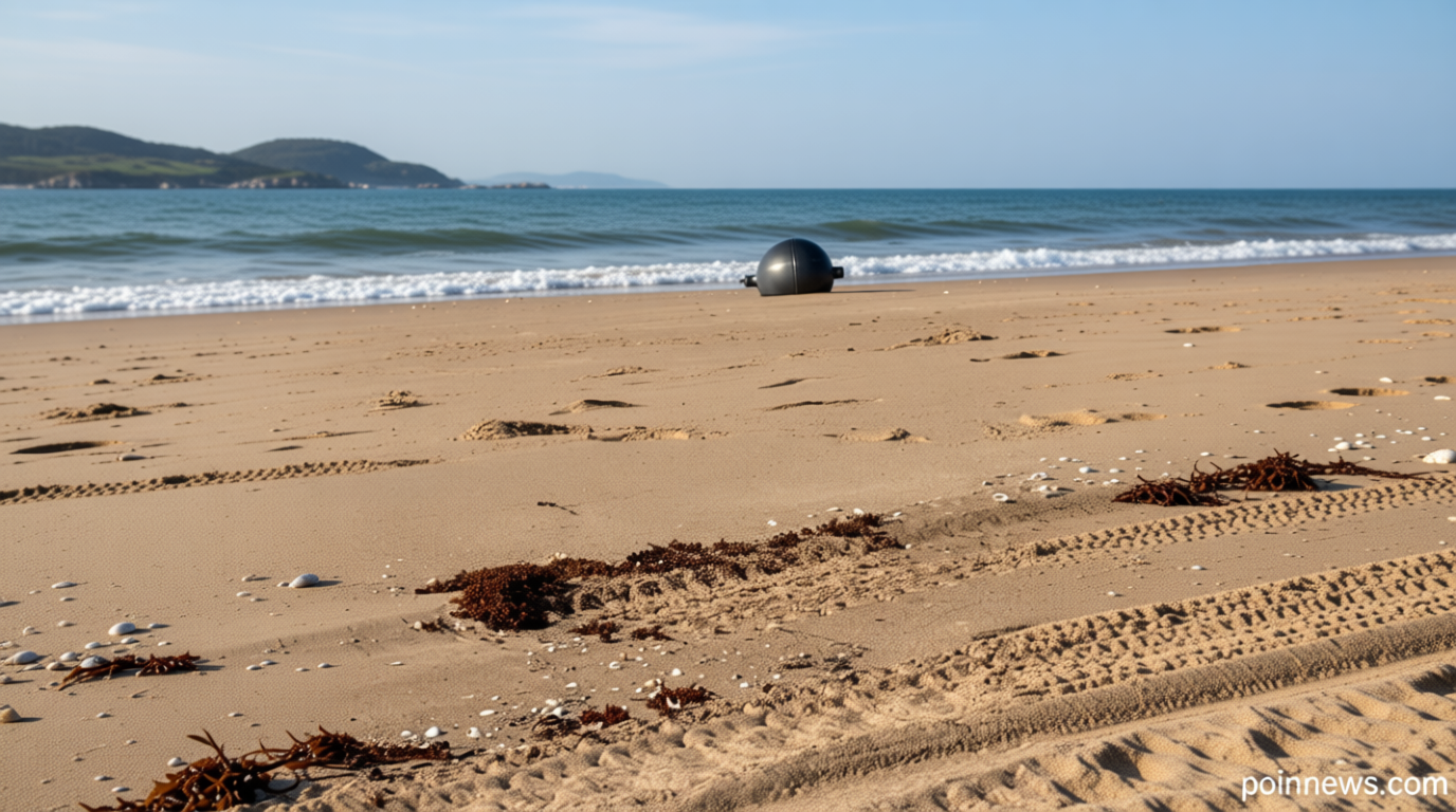 Space debris on Queensland beach: ‘space balls’ washed ashore, do not touch