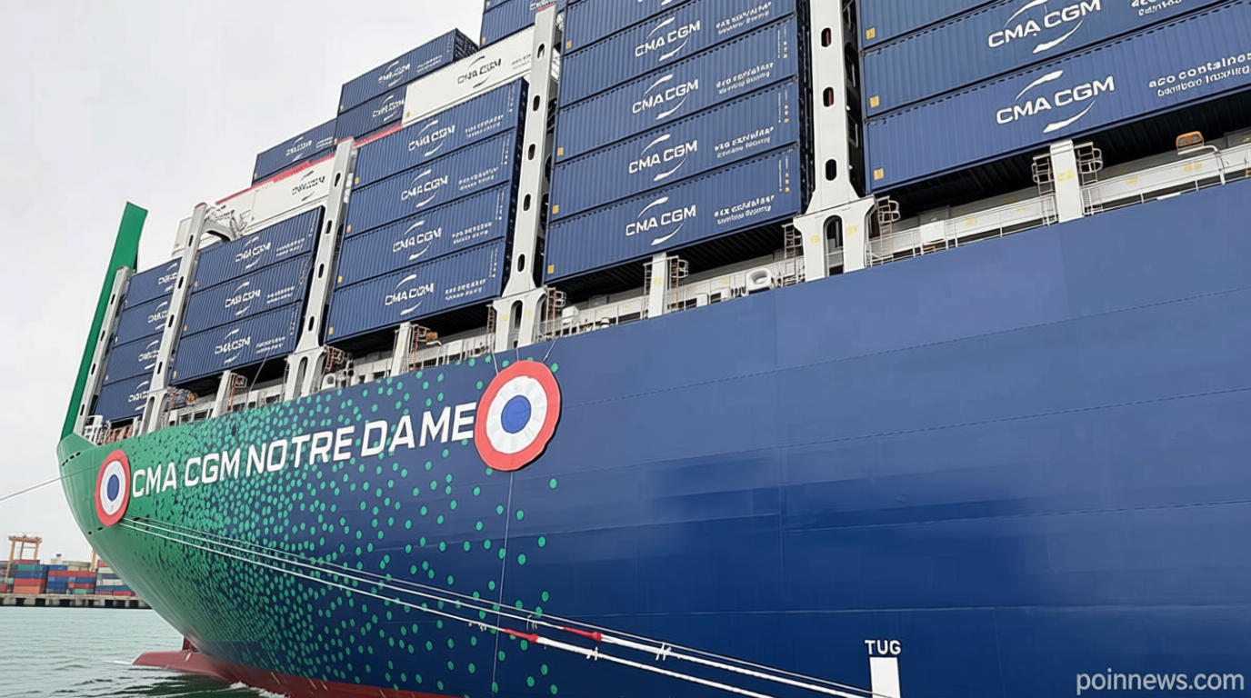 CMA CGM deploys world’s largest LNG-powered container ship on Asia-Europe route