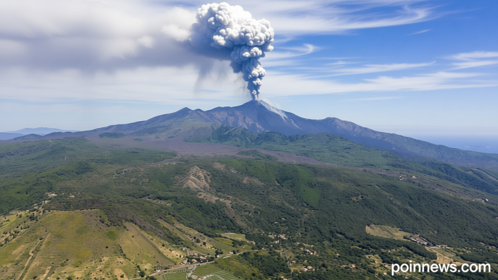 Catania Airport suspends flights following volcanic activity at Mount Etna