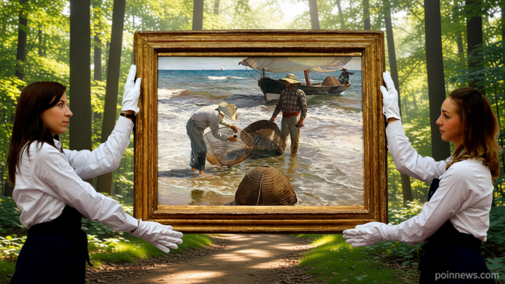 Tourist takes Sorolla painting lost in Seville home to Murcia: ‘I thought the frame was cool’
