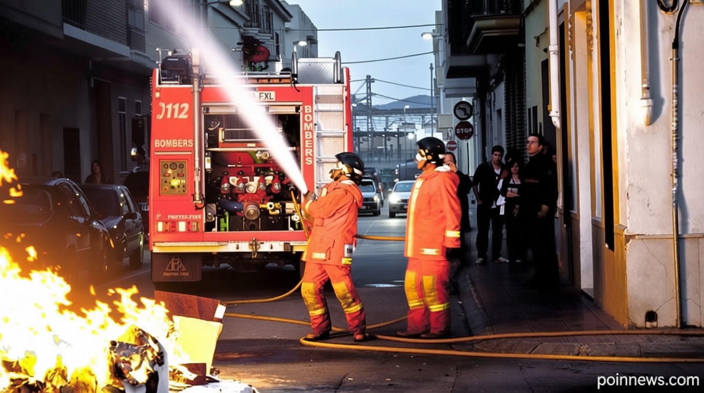 Fire in squatters’ homes forces evacuation of 80 residents in Valencia