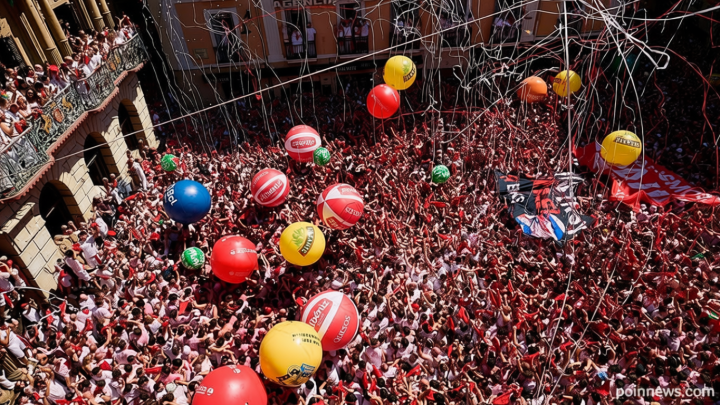 Video. Pamplona’s San Fermín festival begins with fireworks and celebrations