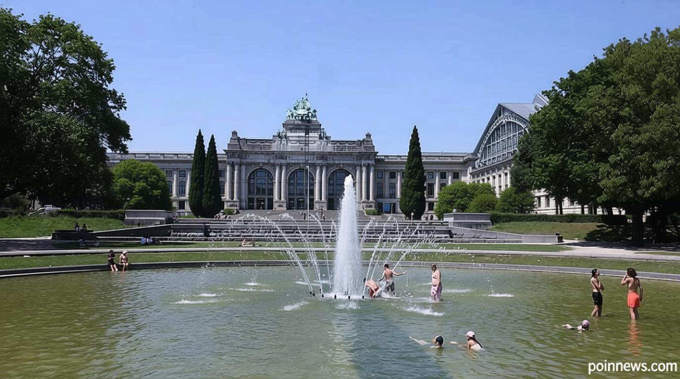 Deaths in Belgium increased by 39% during June heatwave