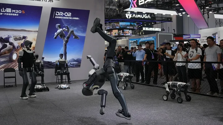 Video. China showcases next‑gen humanoid robots as US curbs push firms abroad