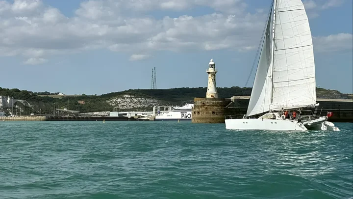 Forget the ferry: Hop aboard a high-speed sailing boat from England to France this September