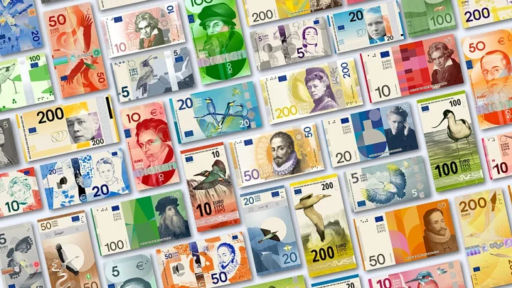 ECB unveils new banknote designs with a defiant message: Don’t count cash out yet