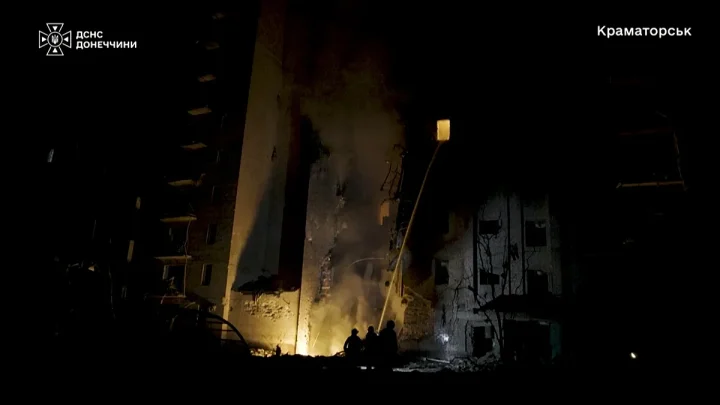 Video. War in Ukraine: Deadly Russian air raid on Kramatorsk leaves 1 dead and 17 wounded