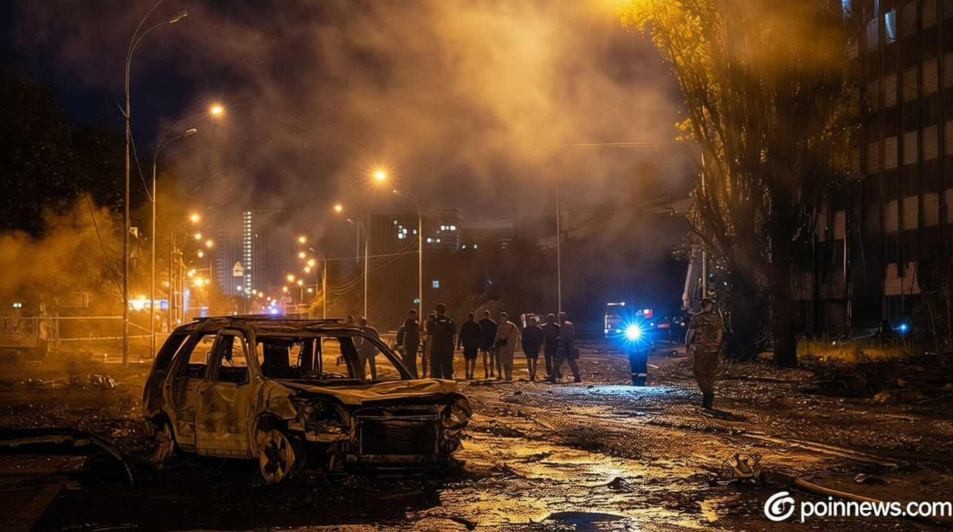 Russian ballistic missile strikes on Kyiv kill nine and injure more than 30