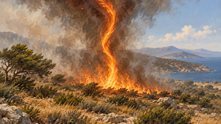 Fire tornadoes have reached Europe: What makes them so dangerous?