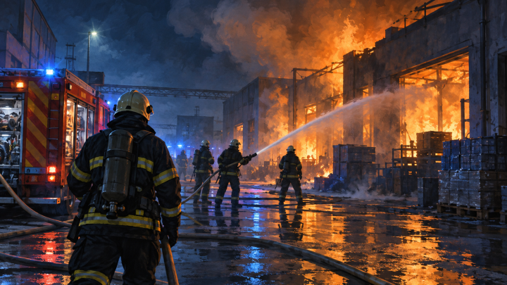 Video. Fires rage after Russian missile and drone attack on Kyiv