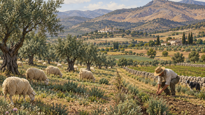 ‘An underused tool’: How regenerative farmers are shielding Spanish land from wildfires