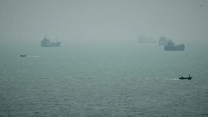 One person killed after ship struck in the Strait of Hormuz, Iranian authorities say