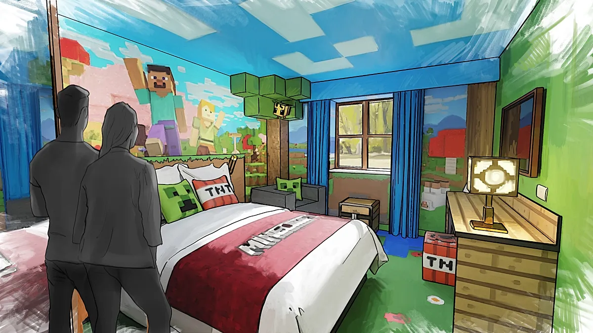 Minecraft hotel to open near London as gaming-themed travel goes up a level