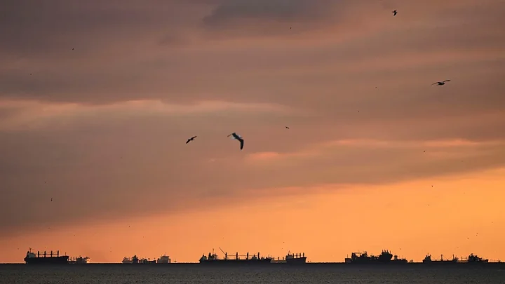 Cargo ship with 10 crew sinks off Istanbul after collision, maritime authorities say