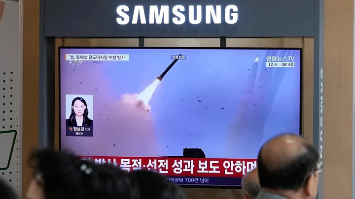 North Korea launches ‘suspected ballistic missile’ into East Sea