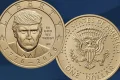 Trump becomes first sitting US president to appear on a coin as Mint releases $1 piece