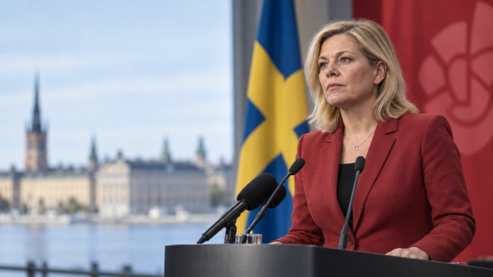 Sweden’s Social Democrat leader Andersson says ‘currently no possibility’ to form government