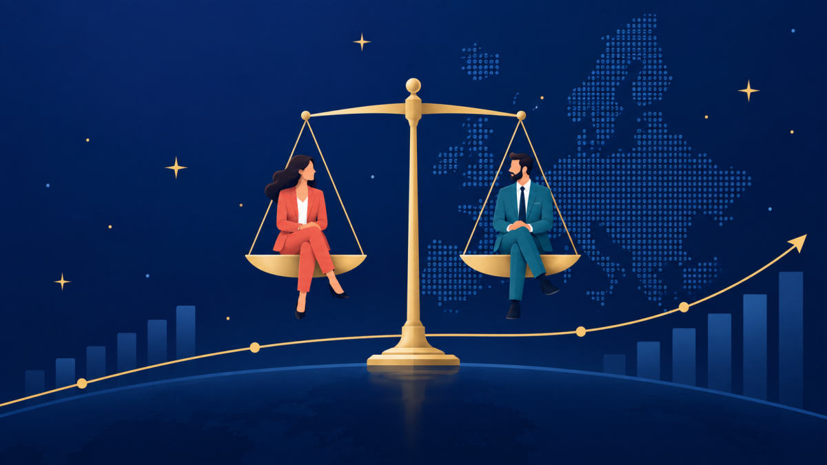 How successful is Europe at closing the gender gap between men and women?