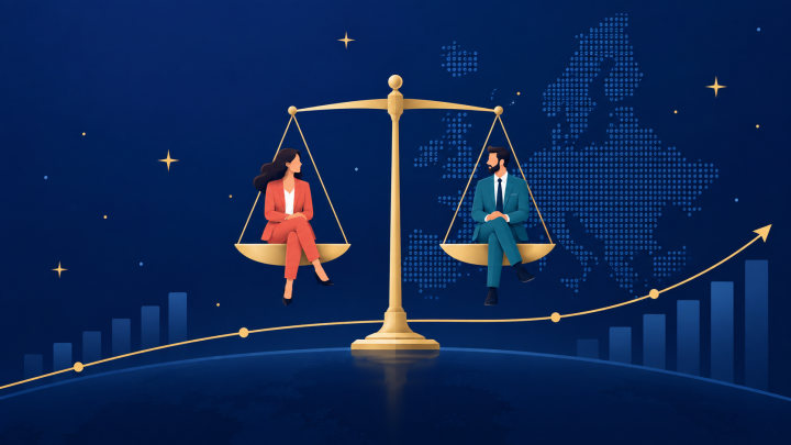 How successful is Europe at closing the gender gap between men and women?