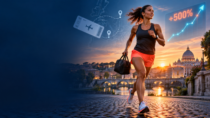 ‘Race-cation’ boom: Searches for 24-hour city breaks surge by 500% as runners plan marathon trips