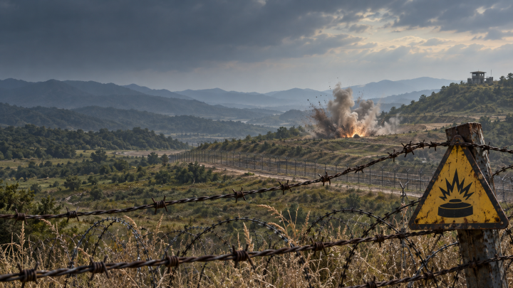 North Korean landmine blasts in DMZ a ‘violation of armistice,’ Seoul says