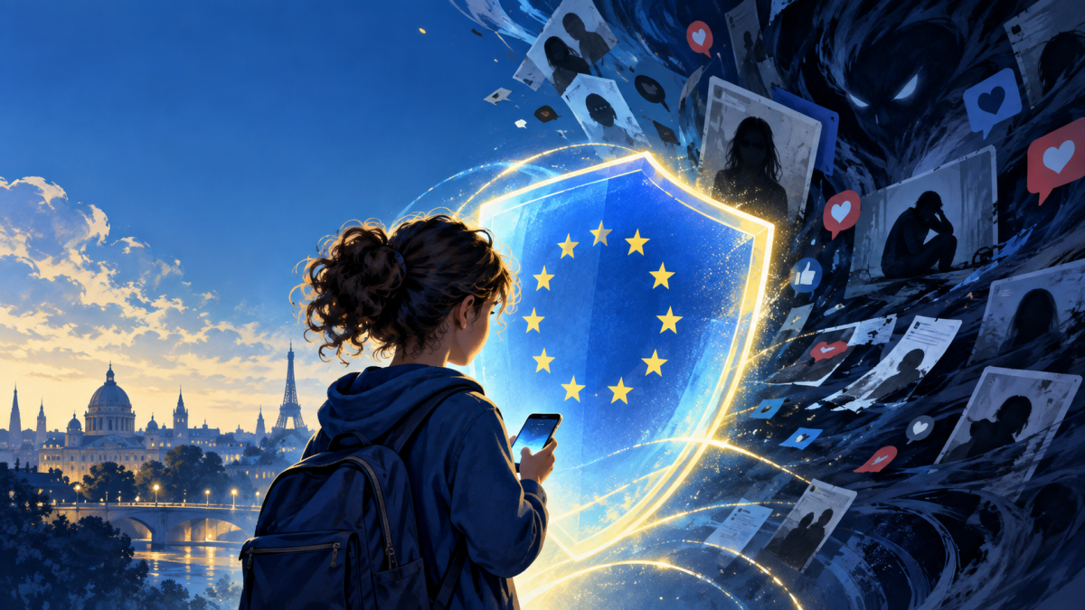 Can the EU protect kids from the dangers of social media?