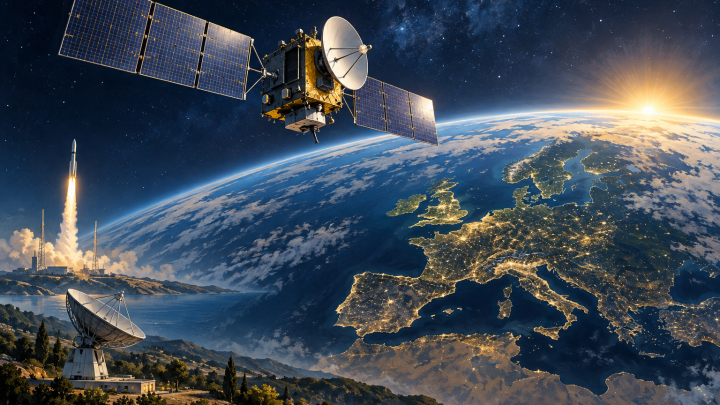 Macron, von der Leyen call for stronger European space sector amid rising security concerns
