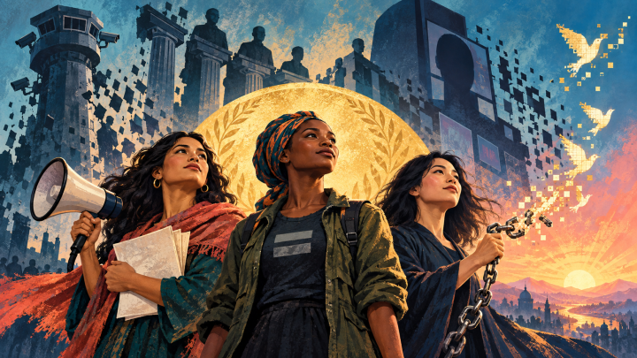 ‘Alternative Nobel’ honours women taking on authoritarian rule, patriarchy and Big Tech