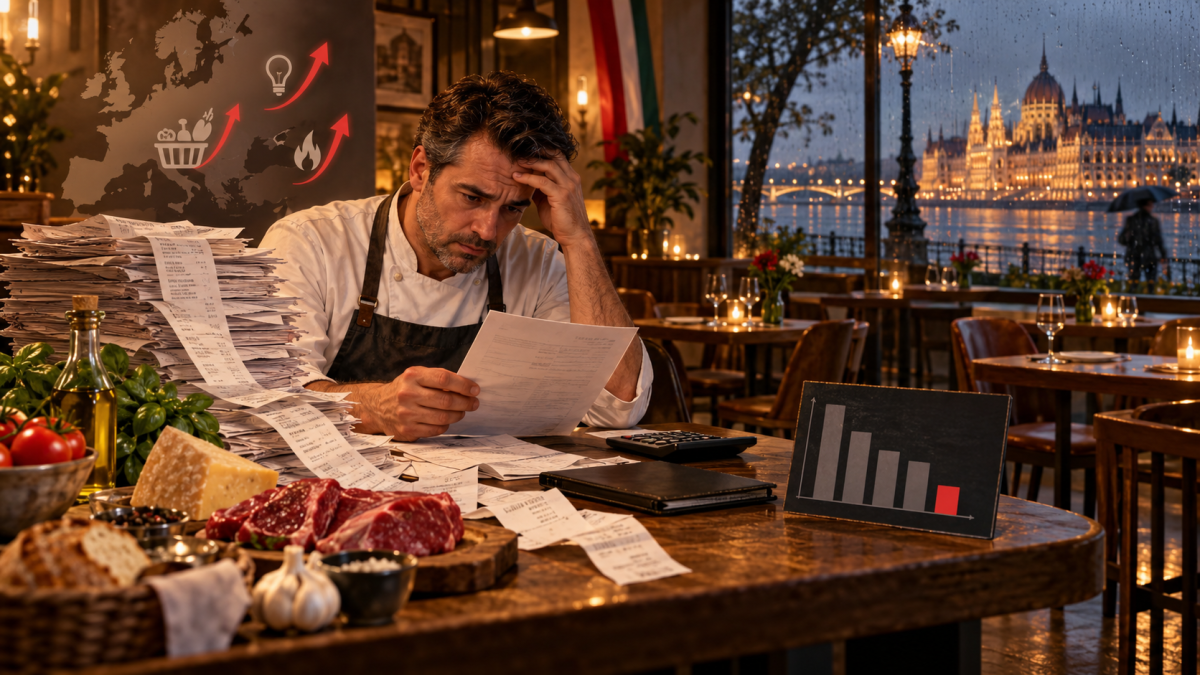 Hungarian restaurants struggle: costs match Europe but revenues lag behind