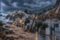 Crete at the mercy of severe weather: Floods, landslides, power cuts and closed schools
